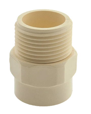 Ashirvad Flowguard Plus CPVC Male Adapter Plastic Threaded - MAPT